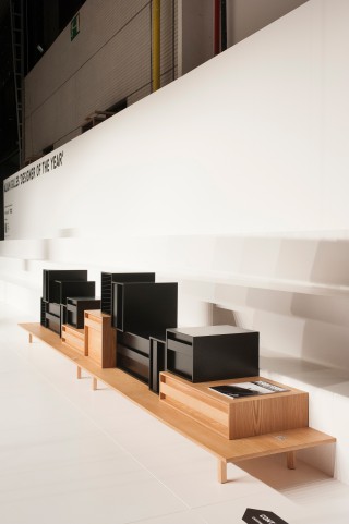 as presented on the "designer of the year" stand at Interieur Kortrijk.