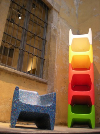 in Milan during the Salone del Mobile.