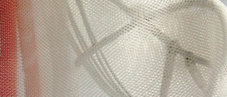 3D mesh fabric detail